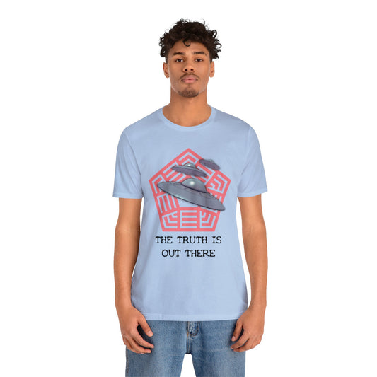 Baby Blue - S - The Truth Is Out There Unisex Cotton T-Shirt