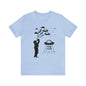 Baby Blue - M - Are Aliens Real? Unisex Cotton T-Shirt