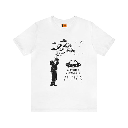 White - S - Are Aliens Real? Unisex Cotton T-Shirt