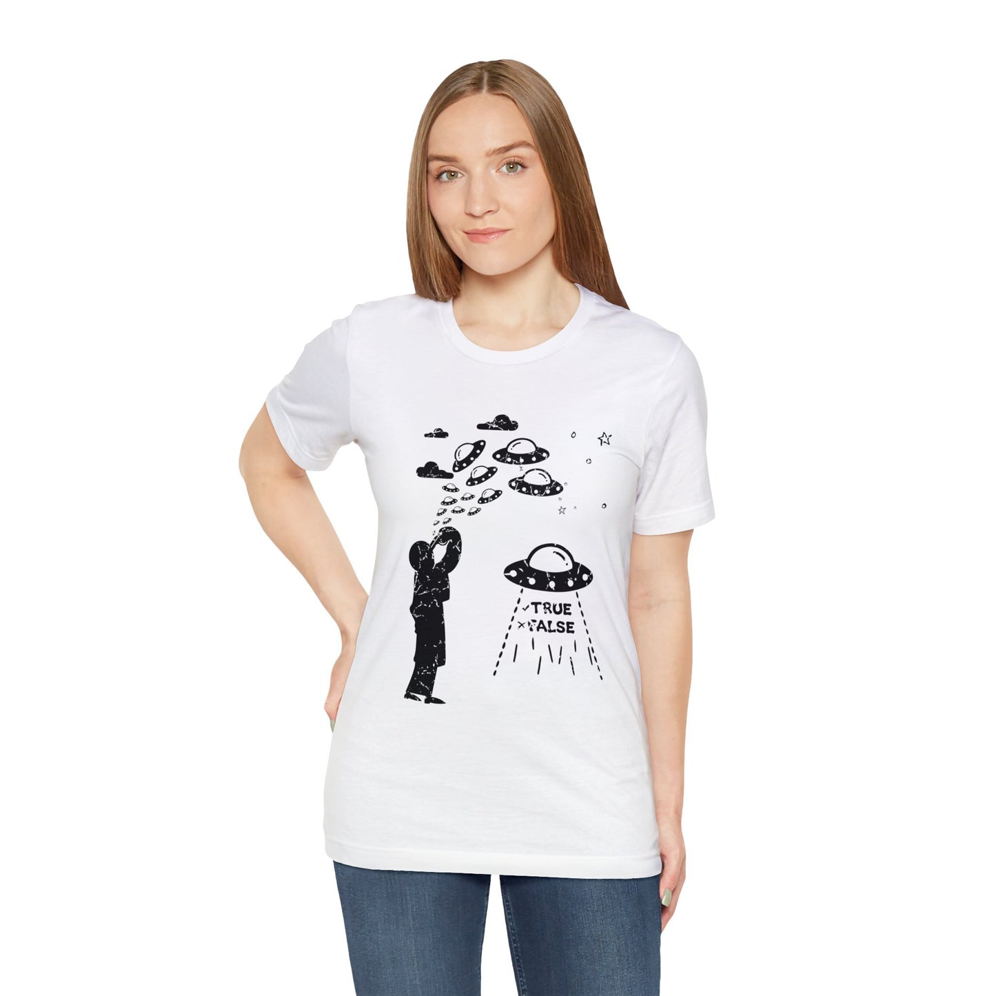 White - 2XL - Are Aliens Real? Unisex Cotton T-Shirt
