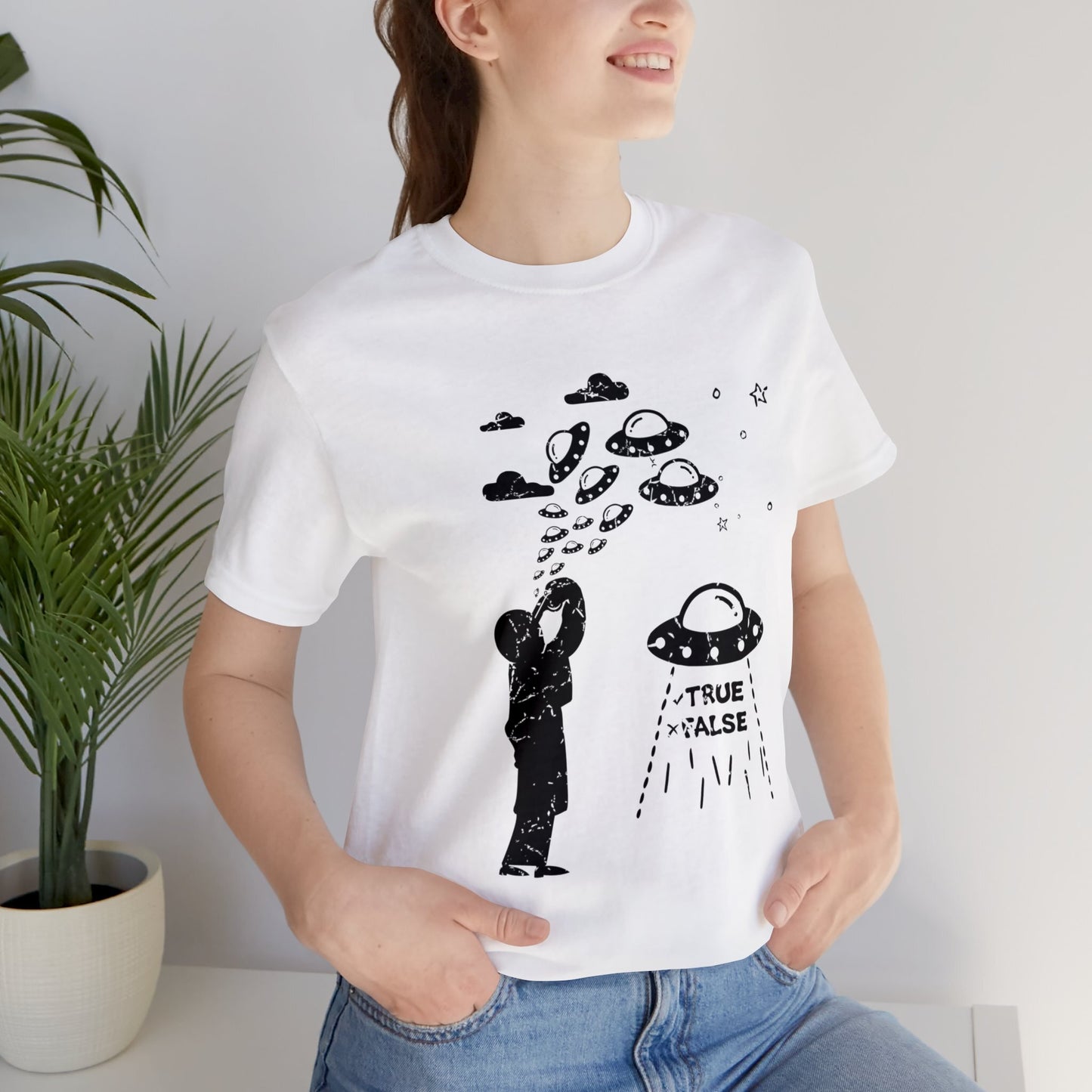 White - 2XL - Are Aliens Real? Unisex Cotton T-Shirt