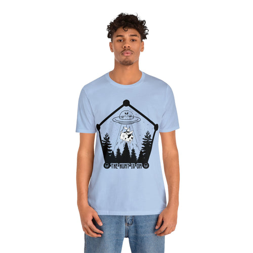 Baby Blue - 2XL - The Hunt is On Unisex Cotton T-Shirt