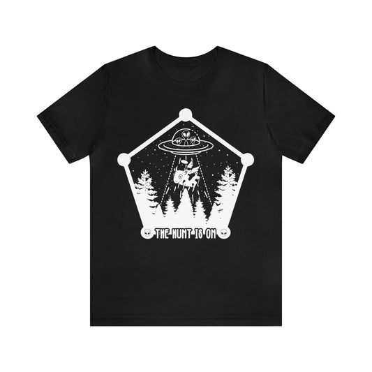 Black - 2XL - The Hunt is On Unisex Cotton T-Shirt