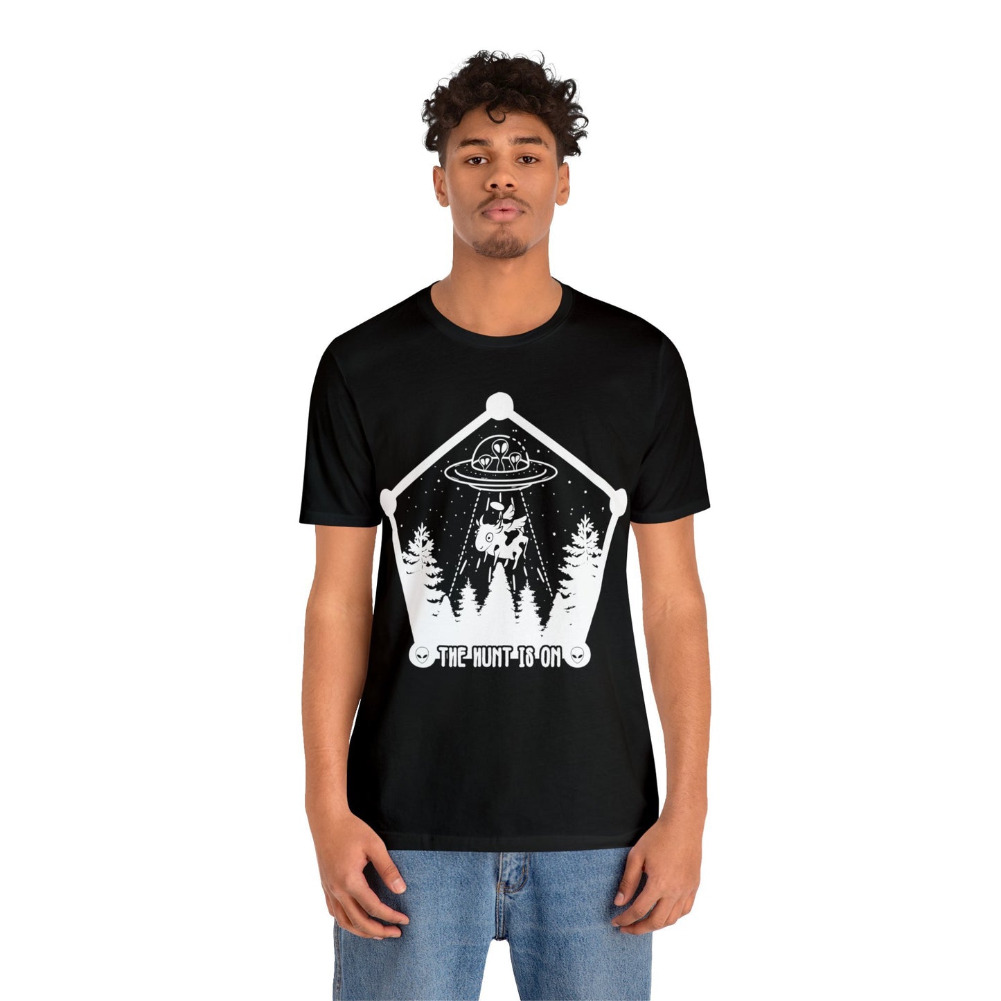 Black - 2XL - The Hunt is On Unisex Cotton T-Shirt