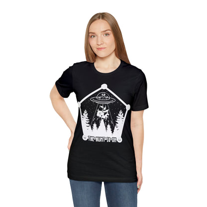 Black - 2XL - The Hunt is On Unisex Cotton T-Shirt