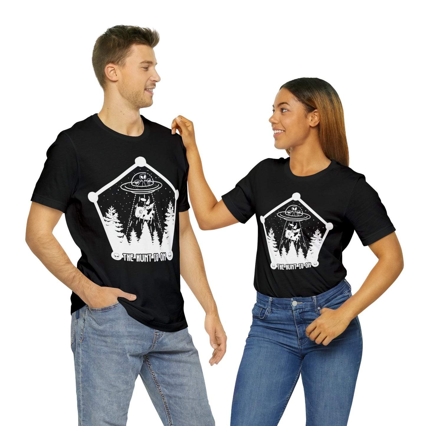 Black - 2XL - The Hunt is On Unisex Cotton T-Shirt