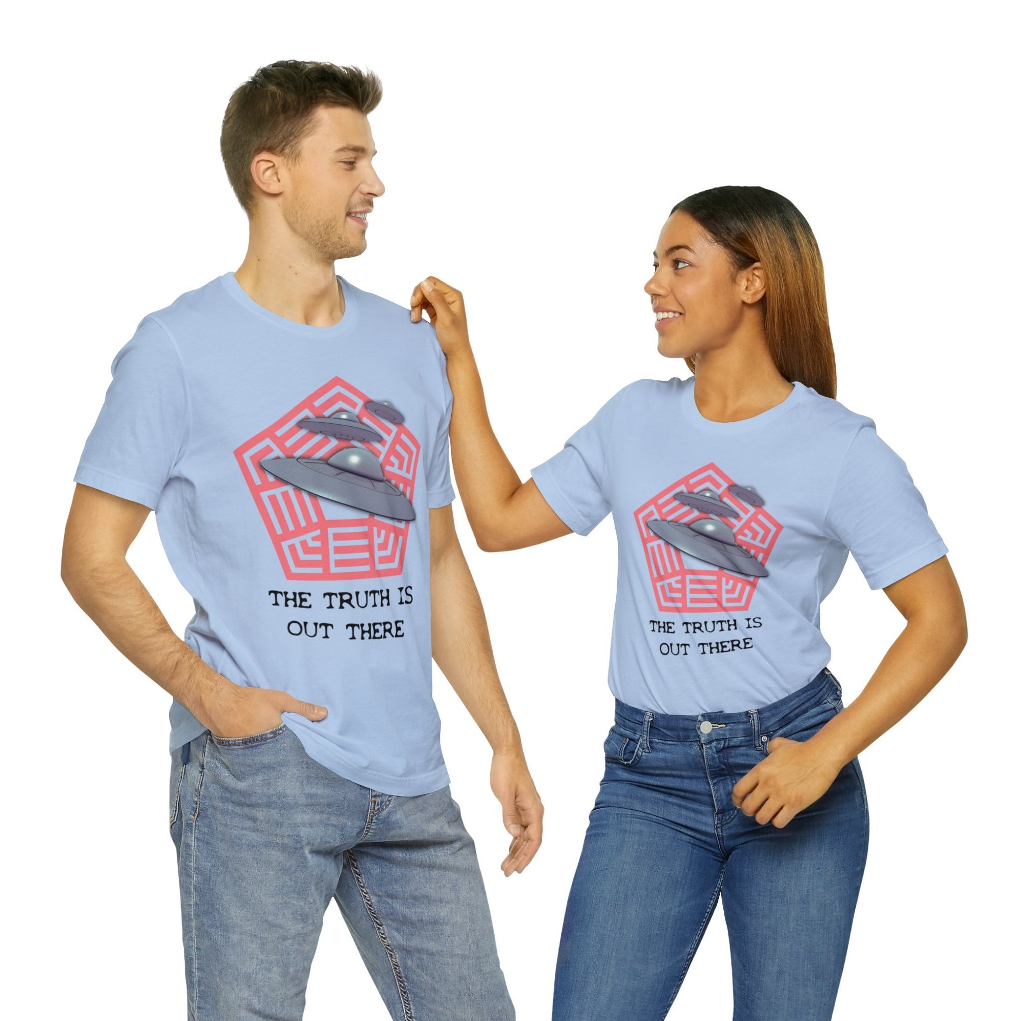 Baby Blue - 2XL - The Truth Is Out There Unisex Cotton T-Shirt