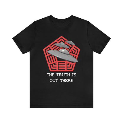Black - M - The Truth Is Out There Unisex Cotton T-Shirt