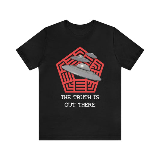 Black - M - The Truth Is Out There Unisex Cotton T-Shirt