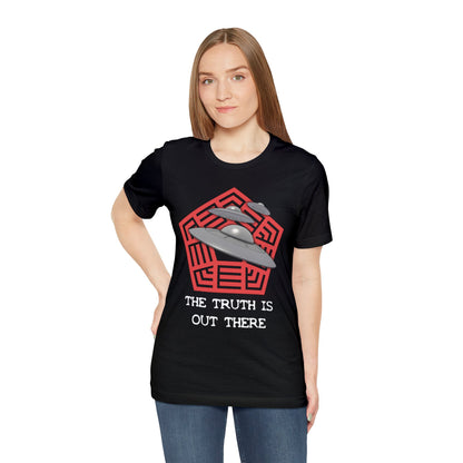 Black - M - The Truth Is Out There Unisex Cotton T-Shirt