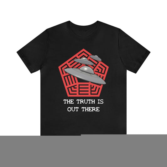 Black - XL - The Truth Is Out There Unisex Cotton T-Shirt