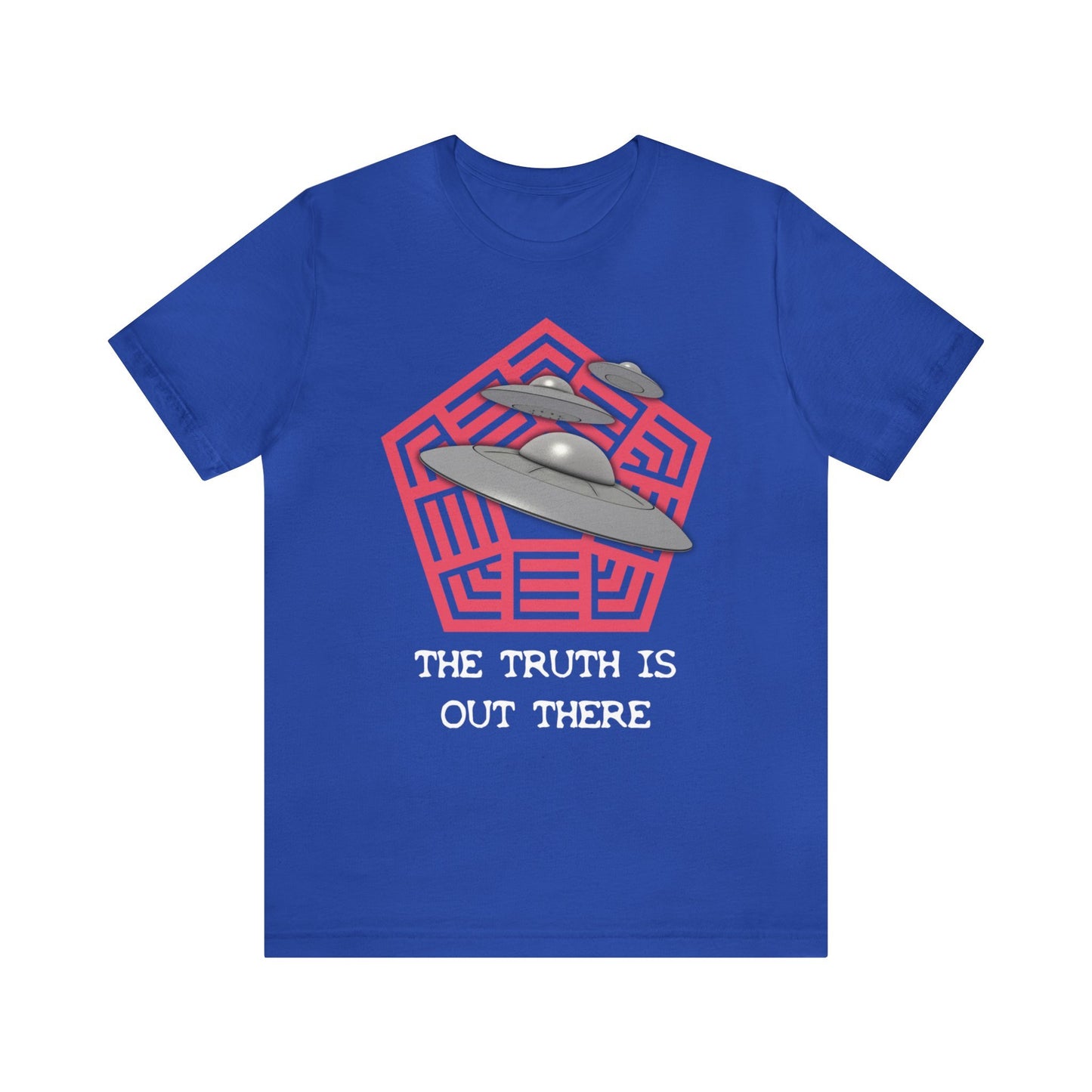 True Royal - 2XL - The Truth Is Out There Unisex Cotton T-Shirt