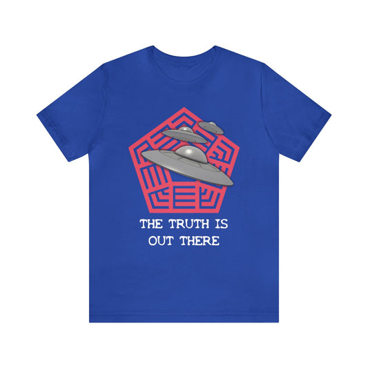 True Royal - 2XL - The Truth Is Out There Unisex Cotton T-Shirt