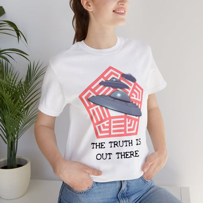 White - L - The Truth Is Out There Unisex Cotton T-Shirt