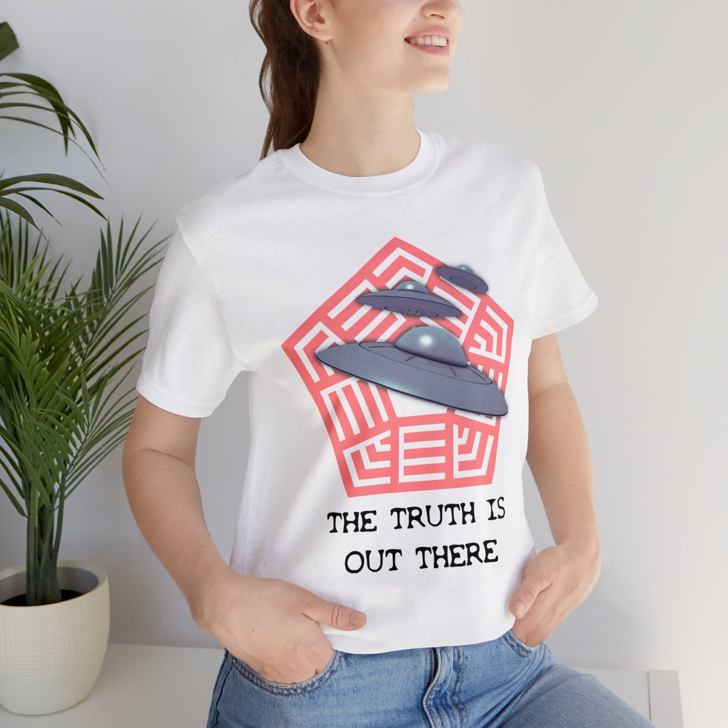 White - 2XL - The Truth Is Out There Unisex Cotton T-Shirt
